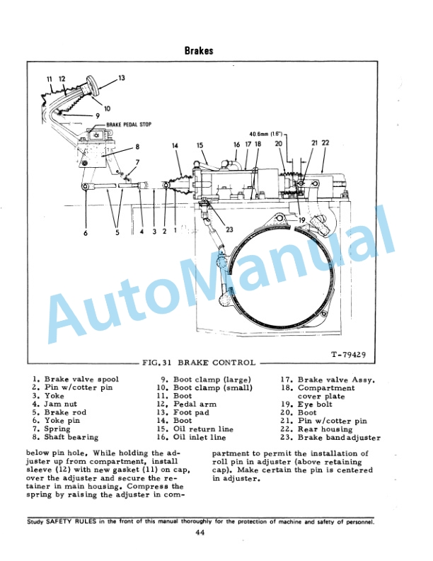 Fiatallis FD30 Crawler Tractor Service Manual 73127705 5 Fiatallis FD30 Crawler Tractor Service Manual 73127705 - Image 5