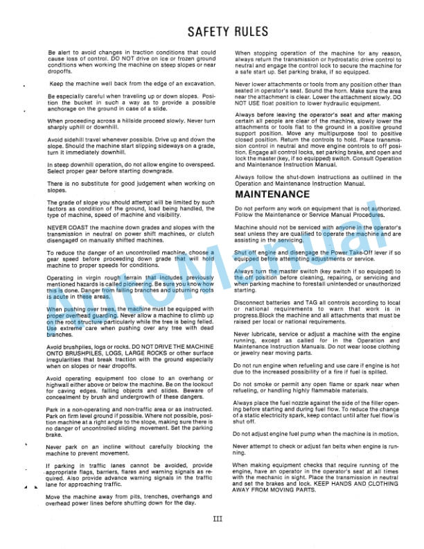 Fiatallis FD30B Dozer Service Manual 73153880 2 Fiatallis FD30B Dozer Service Manual 73153880-2