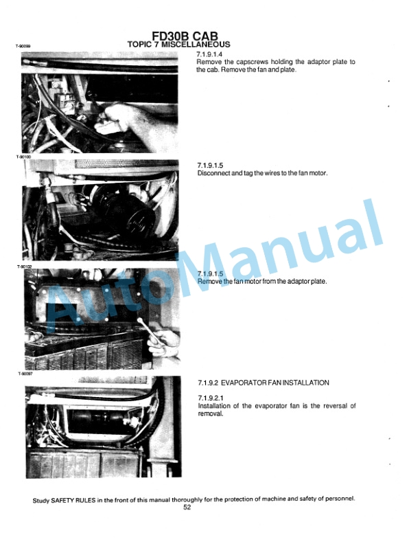 Fiatallis FD30B Dozer Service Manual 73154528 5 Fiatallis FD30B Dozer Service Manual 73154528-5