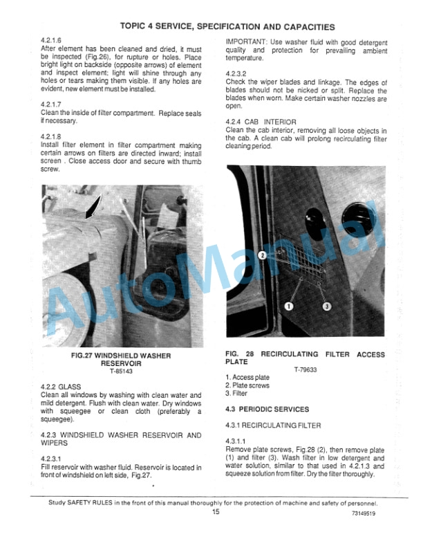 Fiatallis FD40 Crawler Tractor Service Manual 73149519 3 Fiatallis FD40 Crawler Tractor Service Manual 73149519 - Image 3