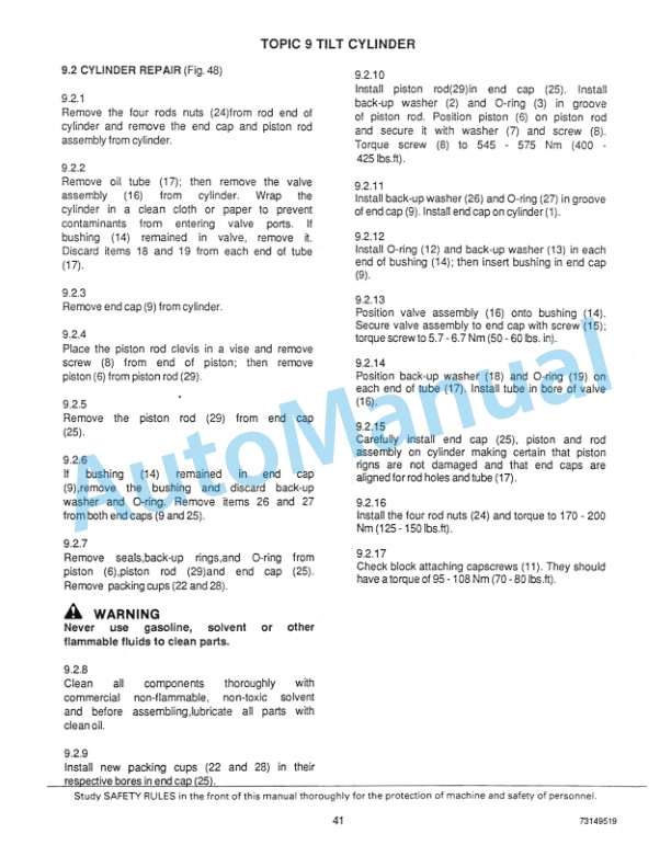 Fiatallis FD40 Crawler Tractor Service Manual 73149519 5 Fiatallis FD40 Crawler Tractor Service Manual 73149519 - Image 5