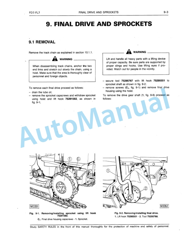 Fiatallis FD7 Dozer Service Manual 73158152 4 Fiatallis FD7 Dozer Service Manual 73158152 - Image 4
