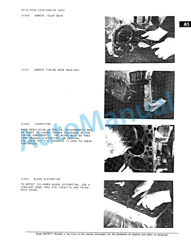 Alternative view of Fiatallis FE18, FE20, FE28 Excavator Service Manual 73141432