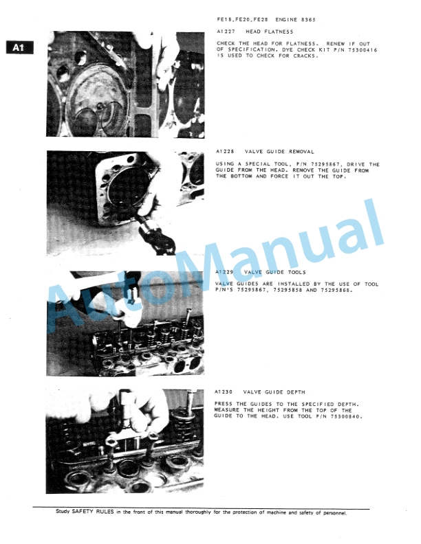 Fiatallis FE18, FE20, FE28 Excavator Service Manual 73141432 4 Fiatallis FE18, FE20, FE28 Excavator Service Manual 73141432 - Image 4