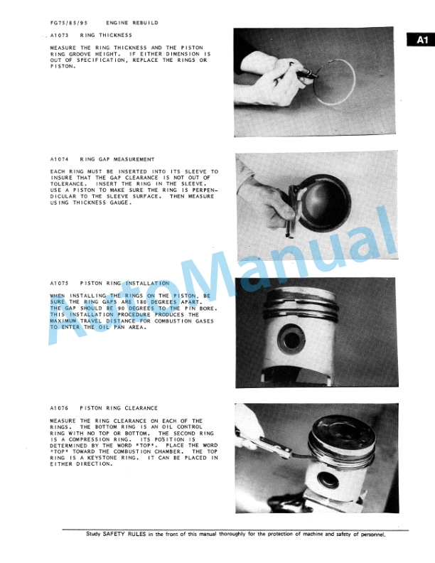 Fiatallis FG75, FG85, FG95 Motor Grader Service Manual 73139904 2 Fiatallis FG75, FG85, FG95 Motor Grader Service Manual 73139904-2