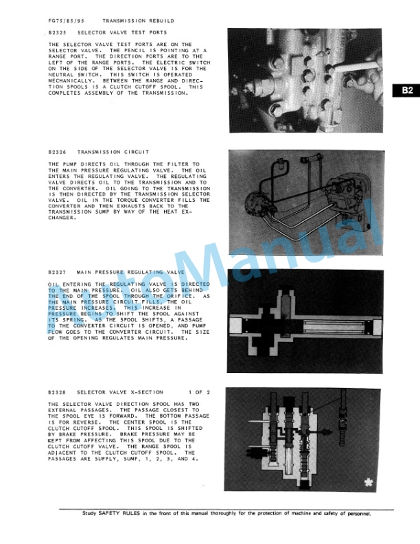 Fiatallis FG75, FG85, FG95 Motor Grader Service Manual 73139904 4 Fiatallis FG75, FG85, FG95 Motor Grader Service Manual 73139904-4