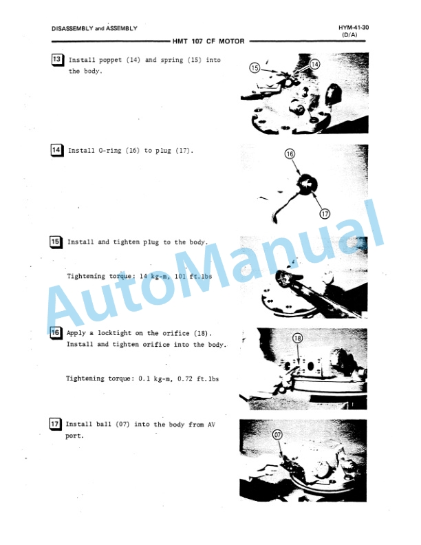 Fiatallis FH220 Hydraulic Excavator Service Manual 73158522 4 Fiatallis FH220 Hydraulic Excavator Service Manual 73158522 - Image 4