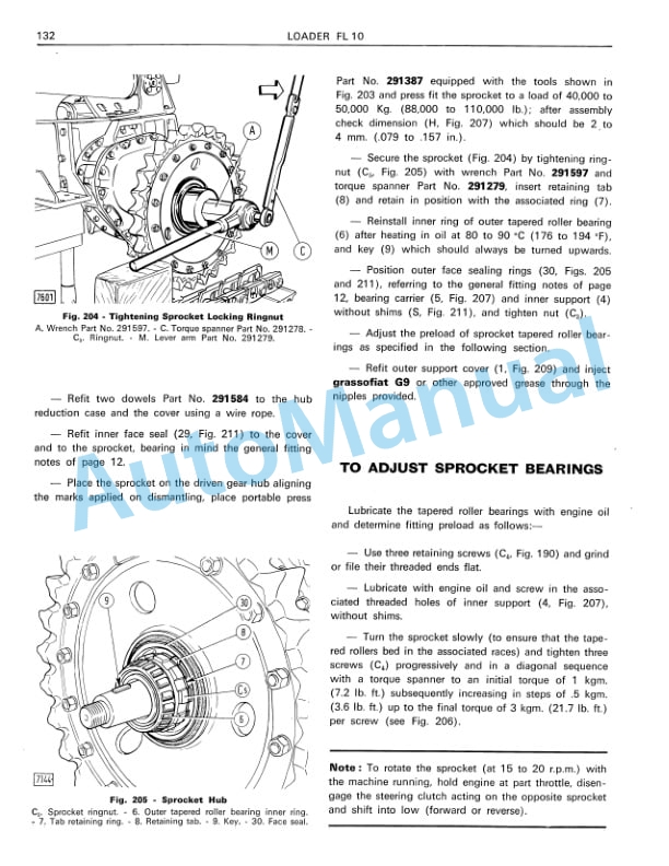 Fiatallis FL10, FL10B Crawler Loader - 10, 10B Dozer Service Manual 60406077 3 Fiatallis FL10, FL10B Crawler Loader - 10, 10B Dozer Service Manual 60406077-3