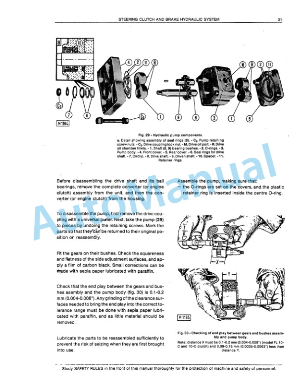 Fiatallis FL10C, 10C Service Manual 60406225 4 Fiatallis FL10C, 10C Service Manual 60406225-4
