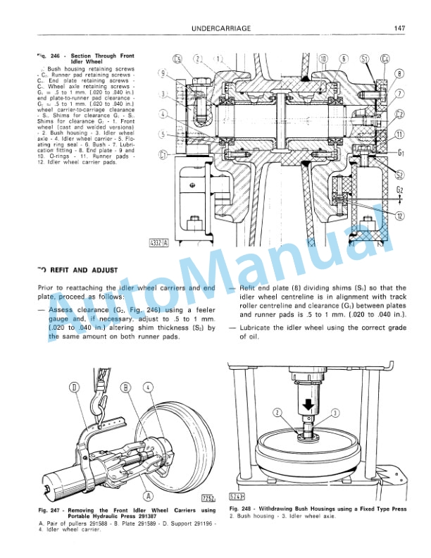 Fiatallis FL14, FL 14B Crawler Loader - 14, 14B Dozer - 150C Crawler Tractor Service Manual 60406026 3 Fiatallis FL14, FL 14B Crawler Loader - 14, 14B Dozer - 150C Crawler Tractor Service Manual 60406026-3