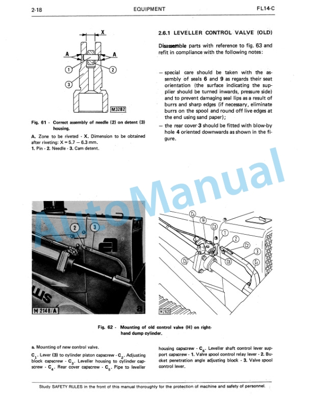 Fiatallis FL14C Crawler Dozer Service Manual 60406291 5 Fiatallis FL14C Crawler Dozer Service Manual 60406291-5