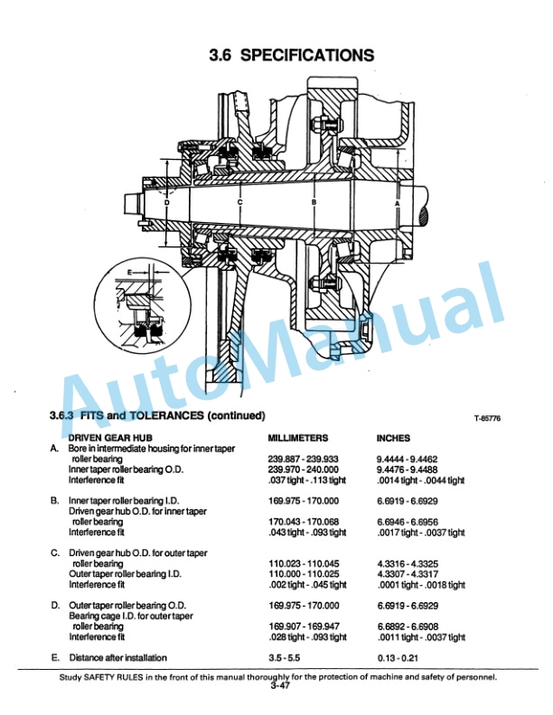 Fiatallis FL14E Crawler Loader Service Manual 73152729 3 Fiatallis FL14E Crawler Loader Service Manual 73152729 - Image 3