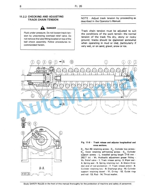 Fiatallis FL20 Crawler Loader Service Manual 60406109 2 Fiatallis FL20 Crawler Loader Service Manual 60406109-2