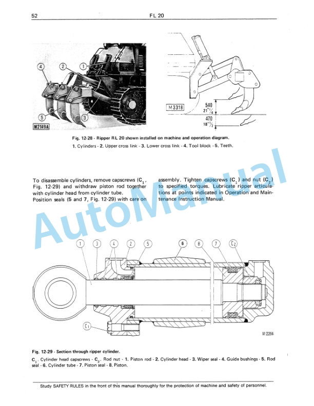 Fiatallis FL20 Crawler Loader Service Manual 60406109 5 Fiatallis FL20 Crawler Loader Service Manual 60406109-5