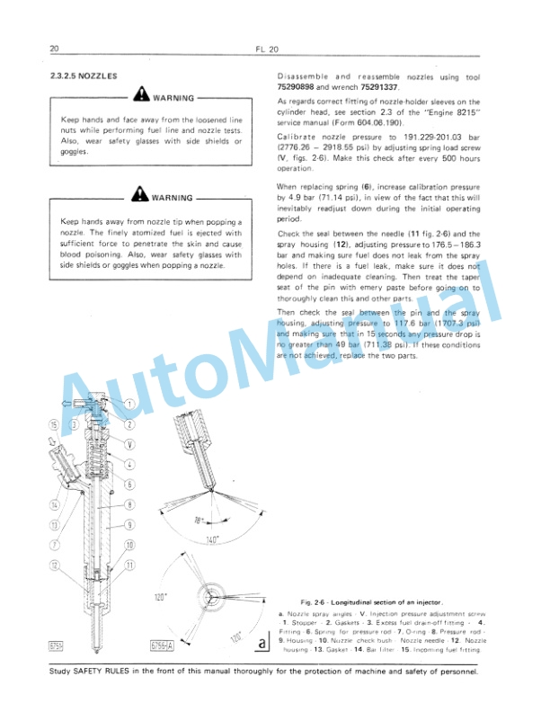 Fiatallis FL20 Crawler Loader Service Manual 60406241 4 Fiatallis FL20 Crawler Loader Service Manual 60406241-4