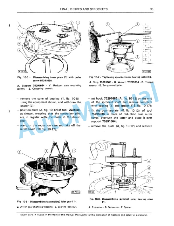 Fiatallis FL20 Crawler Loader Service Manual 60406315 5 Fiatallis FL20 Crawler Loader Service Manual 60406315-5