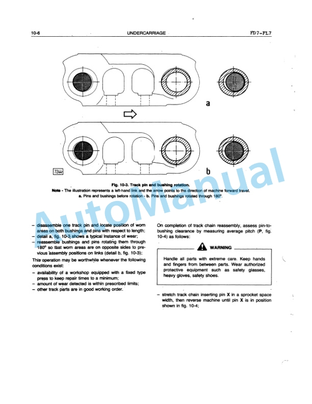 Fiatallis FL7, FD7 Service Manual 60406191 4 Fiatallis FL7, FD7 Service Manual 60406191-4