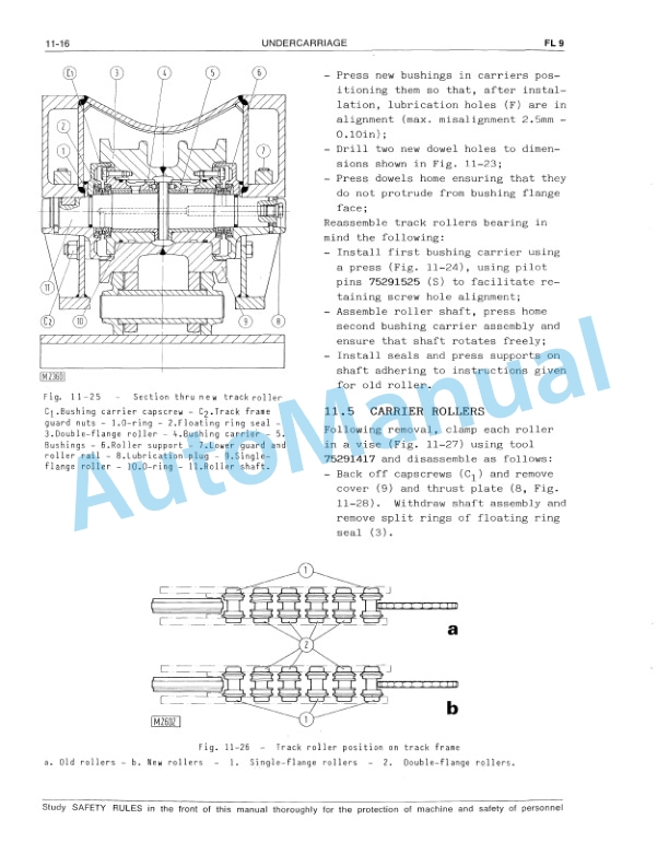 Fiatallis FL9 Crawler Loader Service Manual 60406052 5 Fiatallis FL9 Crawler Loader Service Manual 60406052 - Image 5