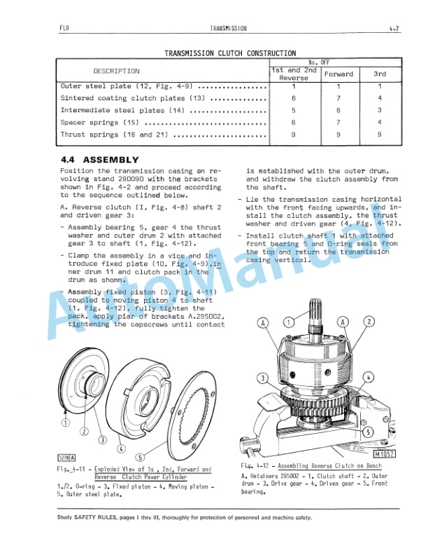 Fiatallis FL9 Crawler Loader Service Manual 60406053 3 Fiatallis FL9 Crawler Loader Service Manual 60406053-3