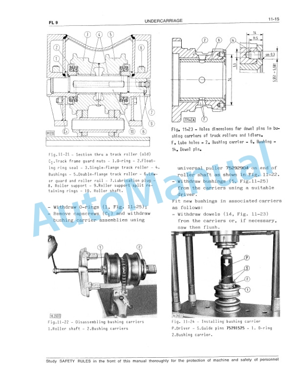 Fiatallis FL9 Crawler Loader Service Manual 60406055 3 Fiatallis FL9 Crawler Loader Service Manual 60406055-3