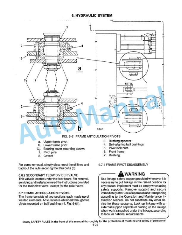 Fiatallis FR10, FR11, FR12, FR12B Wheel Loader Service Manual 73158237 5 Fiatallis FR10, FR11, FR12, FR12B Wheel Loader Service Manual 73158237-5