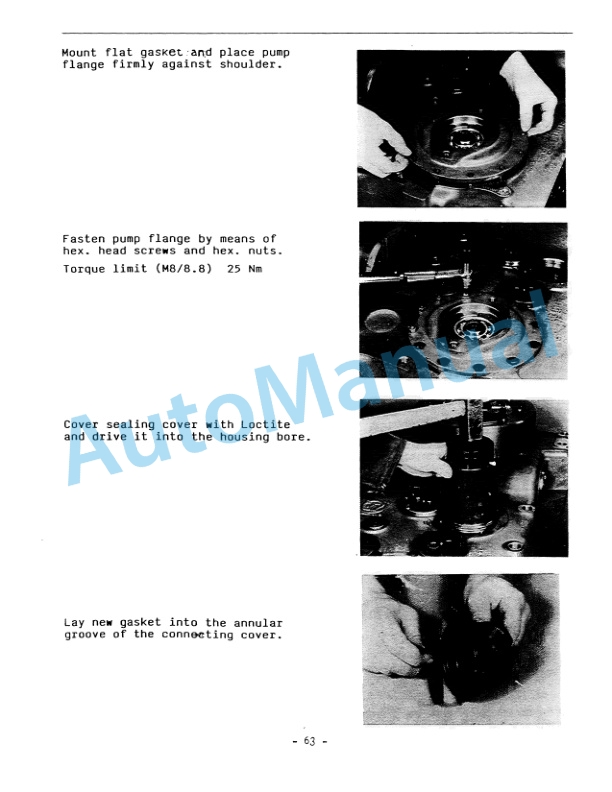 Fiatallis FR10, FR12, FR12B Transmission Service Manual 60406410 5 Fiatallis FR10, FR12, FR12B Transmission Service Manual 60406410 - Image 5