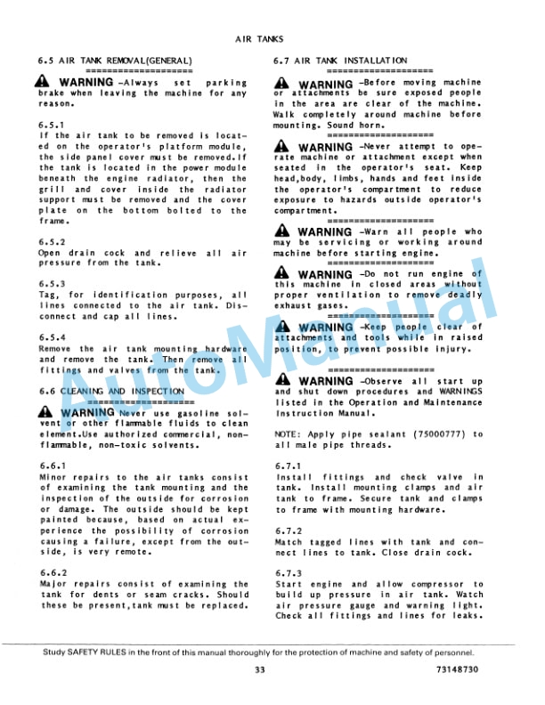 Fiatallis FR10, FR12, FR15 Wheel Loader Service Manual 73148730 3 Fiatallis FR10, FR12, FR15 Wheel Loader Service Manual 73148730 - Image 3