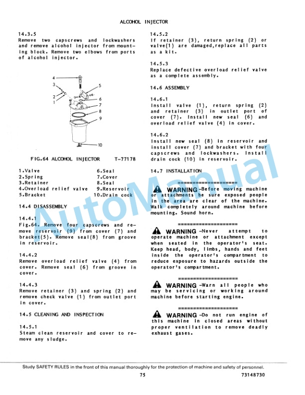 Fiatallis FR10, FR12, FR15 Wheel Loader Service Manual 73148730 5 Fiatallis FR10, FR12, FR15 Wheel Loader Service Manual 73148730 - Image 5