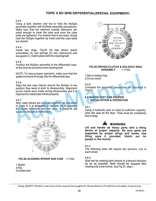 Fiatallis FR10, FR12, FR15 Wheel Loader Service Manual 73148731 4 Fiatallis FR10, FR12, FR15 Wheel Loader Service Manual 73148731 - Image 4