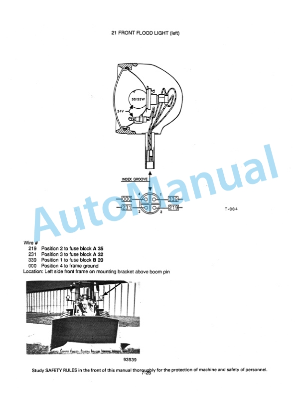 Fiatallis FR120 Wheel Loader Service Manual 73158811 5 Fiatallis FR120 Wheel Loader Service Manual 73158811 - Image 5