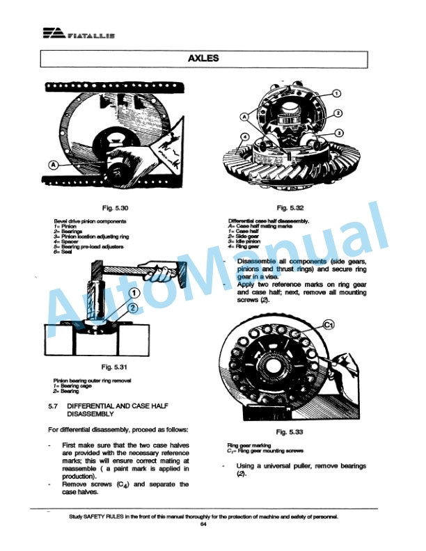 Fiatallis FR140 Wheel Loader Service Manual 75314894 4 Fiatallis FR140 Wheel Loader Service Manual 75314894 - Image 4