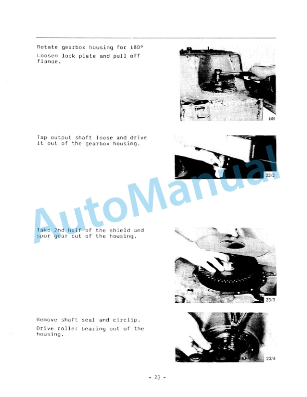 Fiatallis FR15 Transmission Service Manual 60406415-4