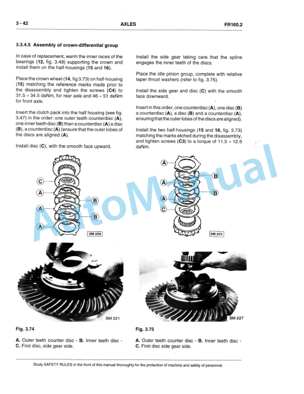 Fiatallis FR160.2 Wheel Loader Service Manual 60402207 3 Fiatallis FR160.2 Wheel Loader Service Manual 60402207 - Image 3