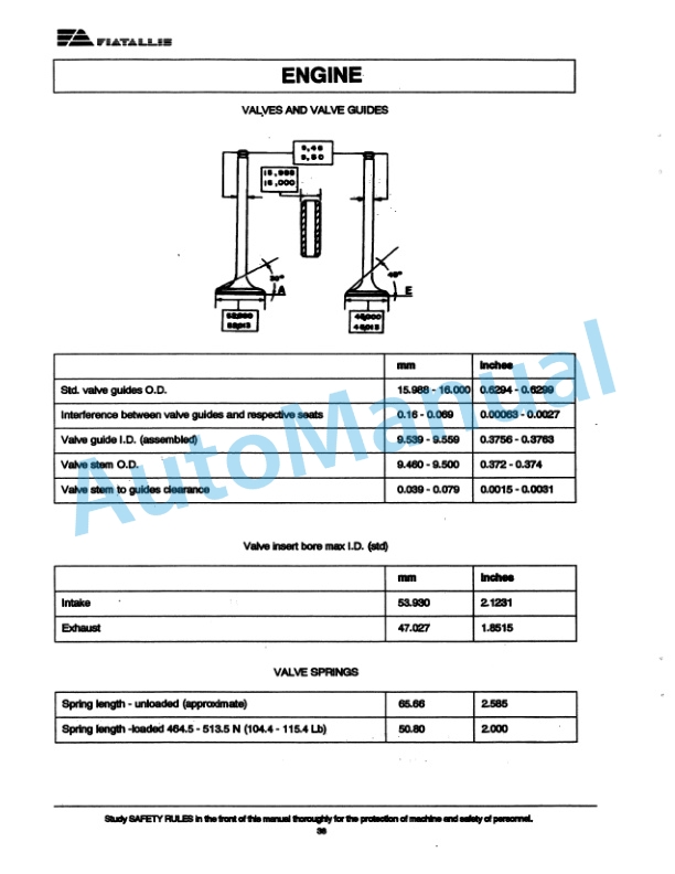 Fiatallis FR180 Wheel Loader Service Manual 75314899 3 Fiatallis FR180 Wheel Loader Service Manual 75314899 - Image 3