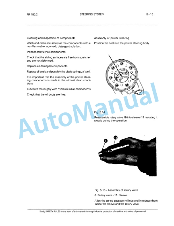 Fiatallis FR180.2 Wheel Loader Service Manual 75314937 4 Fiatallis FR180.2 Wheel Loader Service Manual 75314937 - Image 4