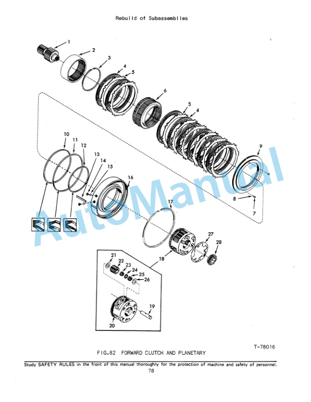 Fiatallis FR20 Wheel Loader Service Manual 73075625 4 Fiatallis FR20 Wheel Loader Service Manual 73075625 - Image 4