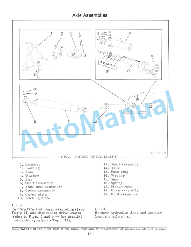 Fiatallis FR20 Wheel Loader Service Manual 73075626 2 Fiatallis FR20 Wheel Loader Service Manual 73075626-2