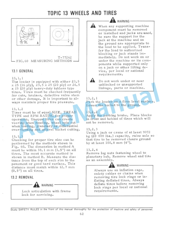 Fiatallis FR20 Wheel Loader Service Manual 73075626 4 Fiatallis FR20 Wheel Loader Service Manual 73075626-4
