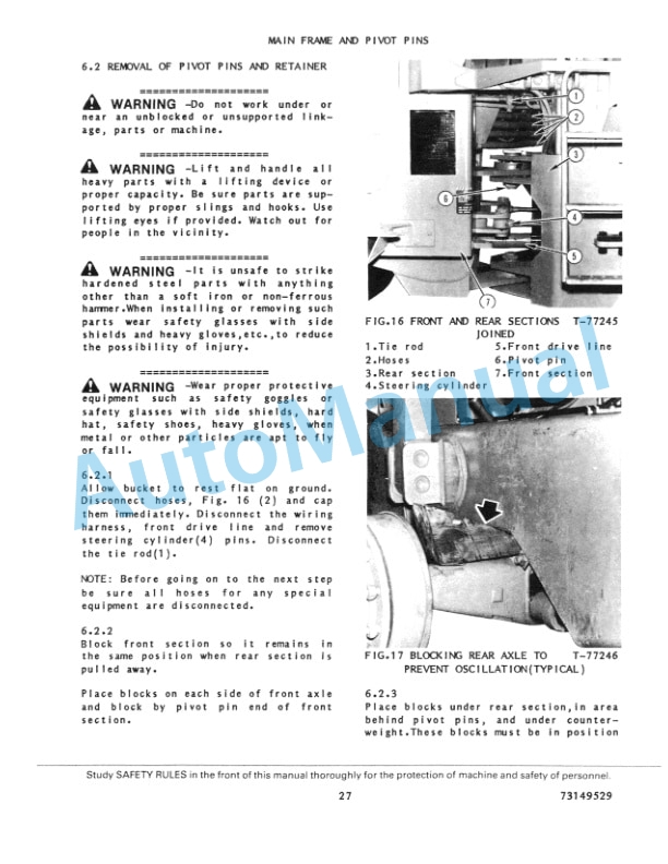 Fiatallis FR20 Wheel Loader Service Manual 73149529 4 Fiatallis FR20 Wheel Loader Service Manual 73149529 - Image 4