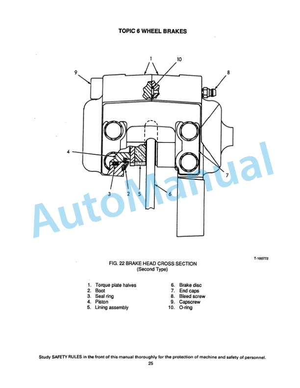 Fiatallis FR20B, FR20 Wheel Loader Service Manual 73157924 3 Fiatallis FR20B, FR20 Wheel Loader Service Manual 73157924 - Image 3