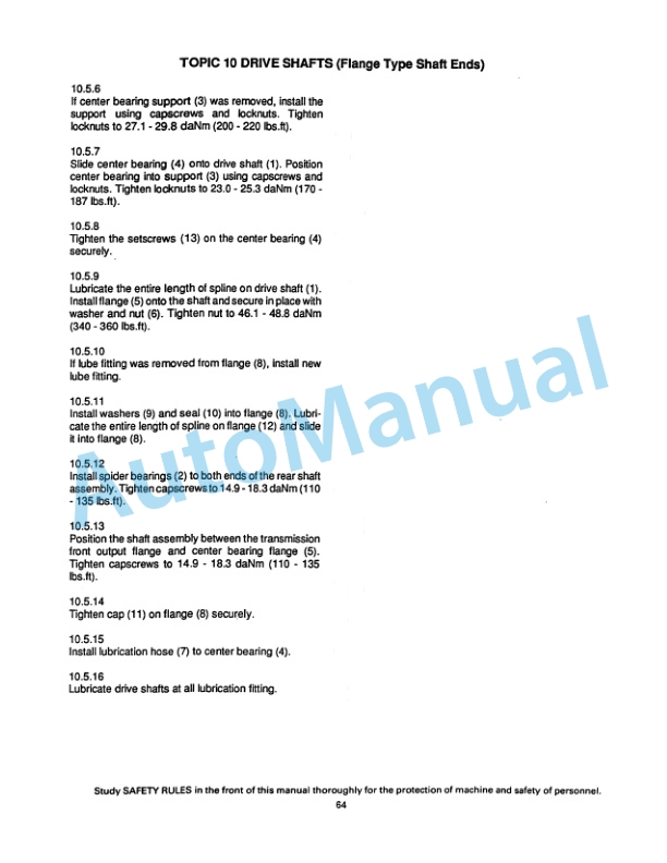 Fiatallis FR20B, FR20 Wheel Loader Service Manual 73157924 5 Fiatallis FR20B, FR20 Wheel Loader Service Manual 73157924 - Image 5
