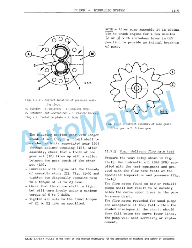 Fiatallis FR20B Wheel Loader Service Manual 60406442 3 Fiatallis FR20B Wheel Loader Service Manual 60406442-3