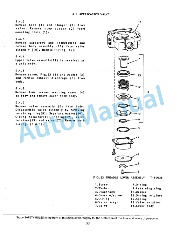Fiatallis FR35 Wheel Loader Service Manual 73148347 3 Fiatallis FR35 Wheel Loader Service Manual 73148347 - Image 3
