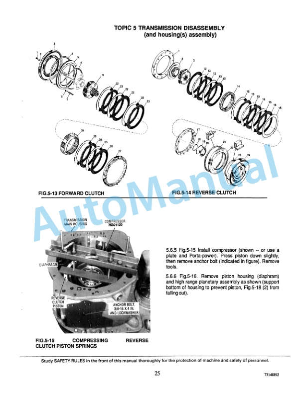Fiatallis FR35 Wheel Loader Service Manual 73148892 4 Fiatallis FR35 Wheel Loader Service Manual 73148892-4