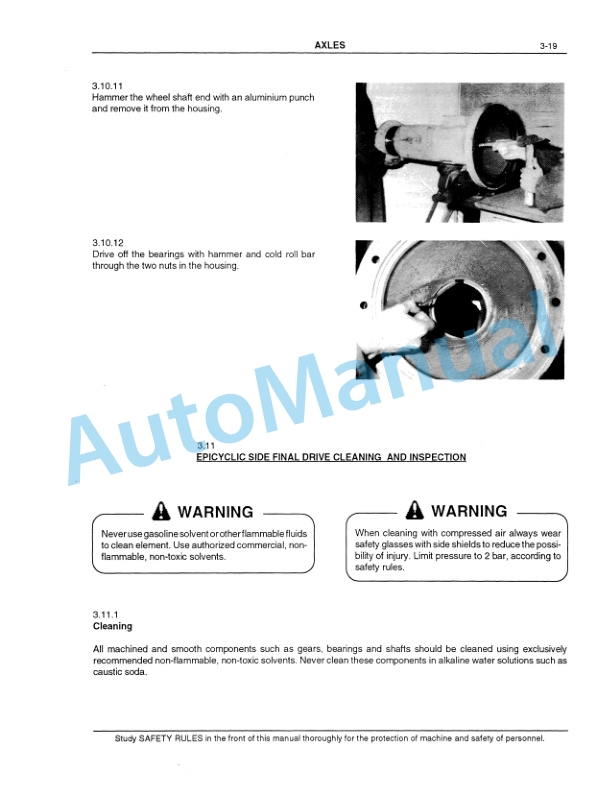 Fiatallis FR70 Wheel Loader Service Manual 60402201 3 Fiatallis FR70 Wheel Loader Service Manual 60402201 - Image 3