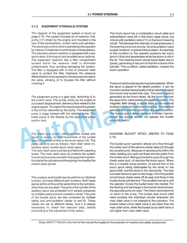 Fiatallis FR90 Wheel Loader Service Manual 60402203 4 Fiatallis FR90 Wheel Loader Service Manual 60402203 - Image 4