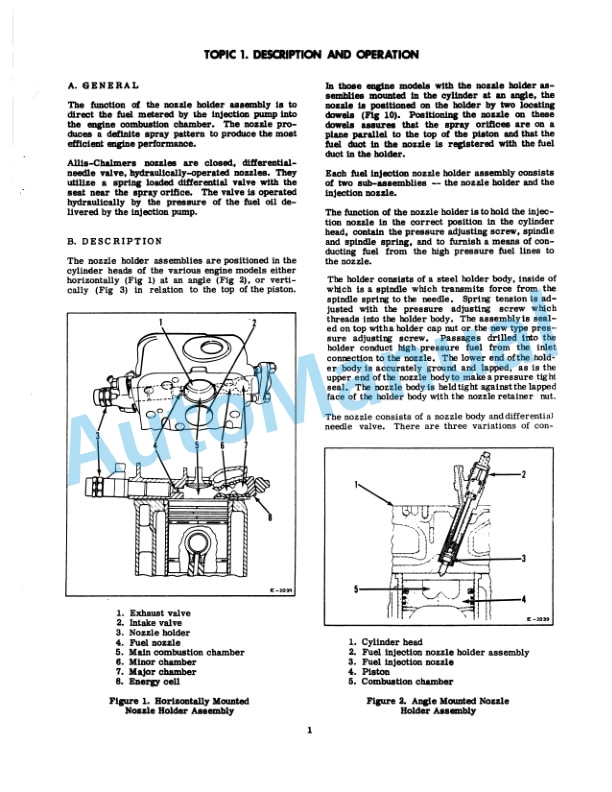 Fiatallis Fuel Injection Nozzle Assemblies Service Manual 70682797 3 Fiatallis Fuel Injection Nozzle Assemblies Service Manual 70682797 - Image 3