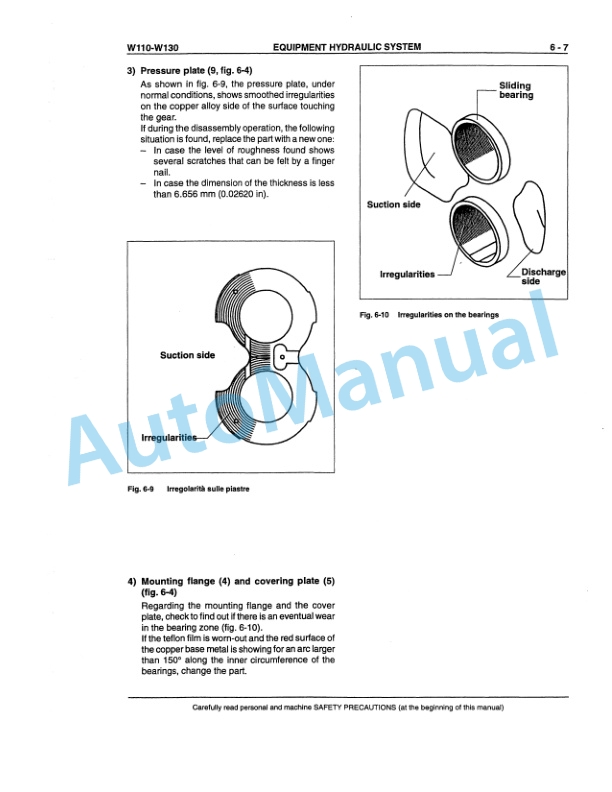 Fiatallis FW110, FW130 Wheel Loader Service Manual 60402223 5 Fiatallis FW110, FW130 Wheel Loader Service Manual 60402223 - Image 5
