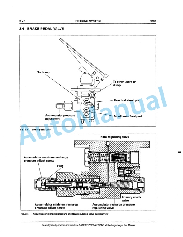 Fiatallis FW90 Wheel Loader Service Manual 60402221 4 Fiatallis FW90 Wheel Loader Service Manual 60402221 - Image 4