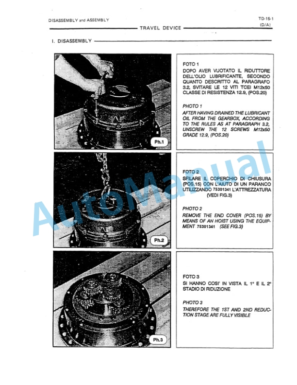 Fiatallis FX250 Crawler Excavator Service Manual 60406757-4